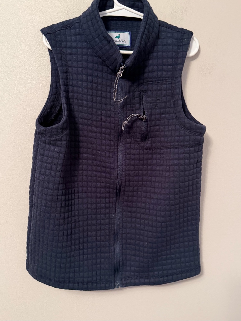 Properly Tied Kids Navy Quilted Vest
